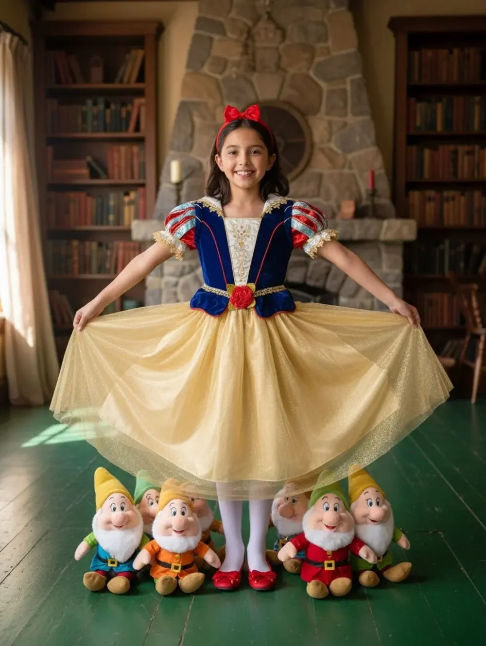 RARE Limited Edition Snow White Princess Gown Dress 1 of 2000 Size  10 girls